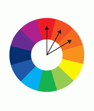 رنگ‌های آنالوگ 1 - چگونه لباس های خود را ست کنیم ؟ (هارمونی رنگ پوشاک)